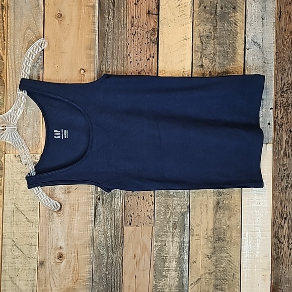 Gap Modern Tank Top XS Petite Navy - Picture 1 of 2